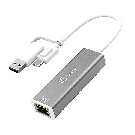 USB-C 2.5 Gigabit Ethernet Adapter