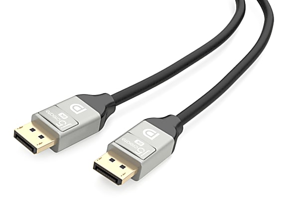 j5create 8K DisplayPort 1.4 Cable, 6.6&#x27;, Black, JDC43