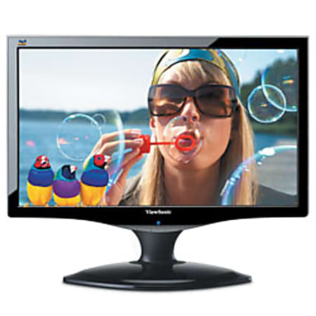 ViewSonic® VX2260wm 22" Widescreen LCD Monitor, Black