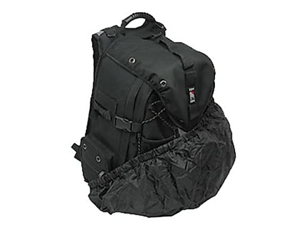 Ape Case ACPRO2000 Digital SLR And Laptop Backpack With 17"® Laptop Pocket, Black/Hi-Vis Yellow