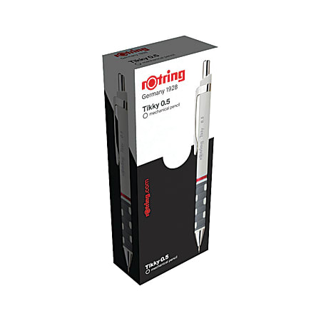 Rotring Tikky Mechanical Pencil - 0.5 mm - White