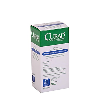 CURAD® Sterile Petrolatum Gauze, 1" x 36", Case Of 72