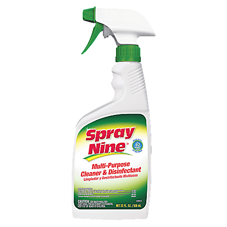 Spray Nine® Multi-Purpose Cleaner And Disinfectant Spray, 25 Oz Bottle