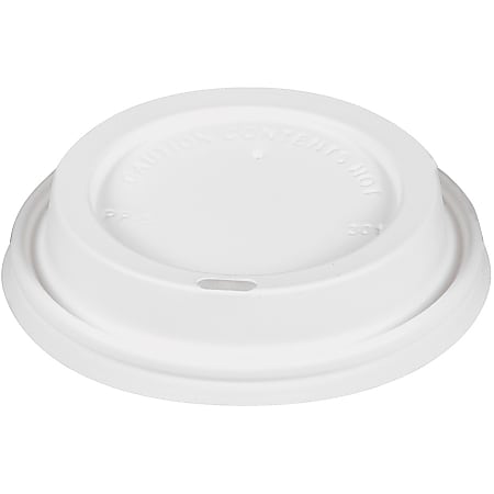 Starbucks Plastic Hot Cup Lids - Plastic - 1020 / Carton - White Starbucks Plastic Hot Cup Lids - Plastic - 1020 / Carton - White