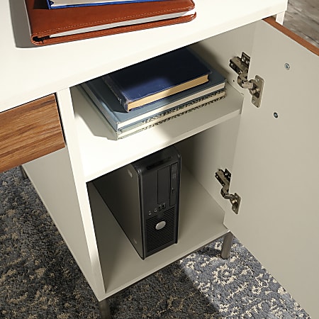 Sauder vista key 60w executive desk deals