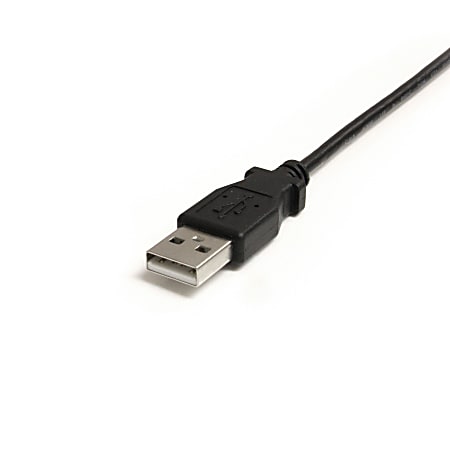 StarTech.com 6 ft Mini USB Cable A to Right Angle Mini B Connect your ...