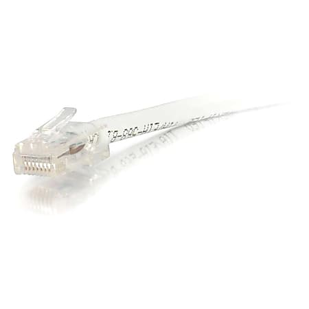 C2G-75ft Cat5e Non-Booted Unshielded (UTP) Network Patch Cable - White