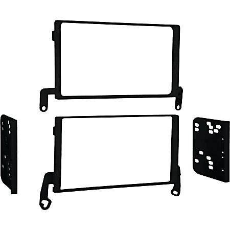 METRA Double-DIN Installation Kit For 1997 Through 2004 Ford F-150 Trucks & Lincoln Navigator, Black