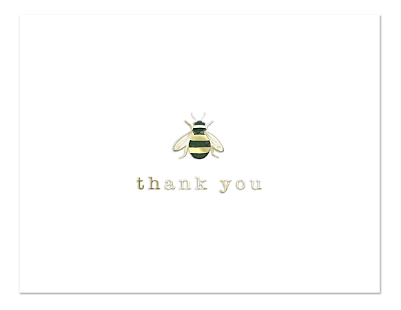 Punch Studio Elegant Thank You Note Cards With Envelopes 5 12 ...