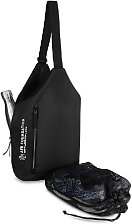 Custom Leighton Sling Tote, 7" x 11", Black