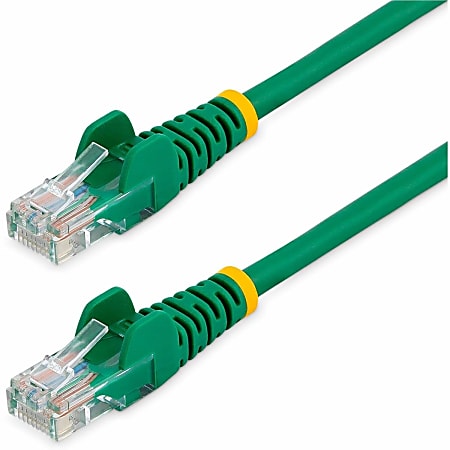 StarTech.com Cat5e Snagless UTP Patch Cable, 25', Black