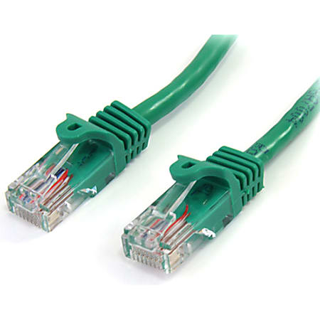 StarTech.com Cat5e Snagless UTP Patch Cable, 25', Black