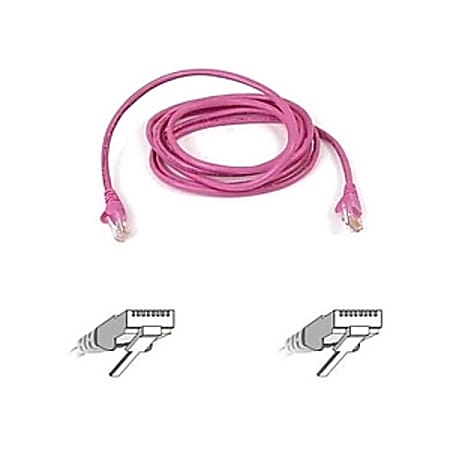 Belkin Cat5e Patch Cable - 1000ft - Pink