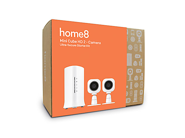 Home8 Mini Cube HD 2-Camera Ultra-Secure Starter Kit, 3V6256
