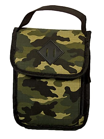 Caliware Camo Lunch Bag, 6 1/2" x 5" x 9 1/2", Multicolor