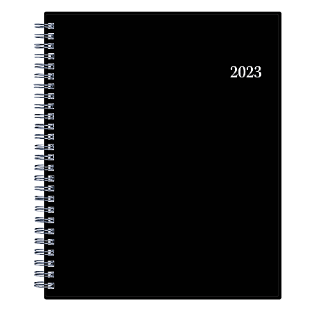 Blue Sky™ Weekly Planning Calendar, 7” x 9”, Firefall, January to December 2023, 137262