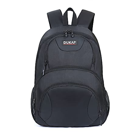 DUKAP URBAN Executive Laptop Backpack With 15.6” Laptop Pocket, Black