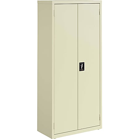 Lorell Fortress Series Slimline Storage Cabinet - 30"x 15" Depth x 66" - 4x Shelf(ves) - 720 lb Load Capacity - 69830PTY