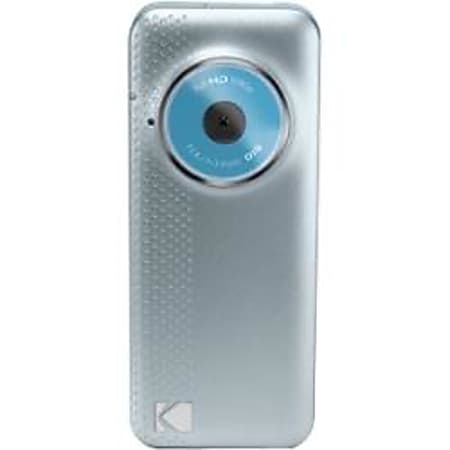 Kodak ZE1 Digital Camcorder - 1.5" LCD - CMOS - Full HD - Blue, Silver