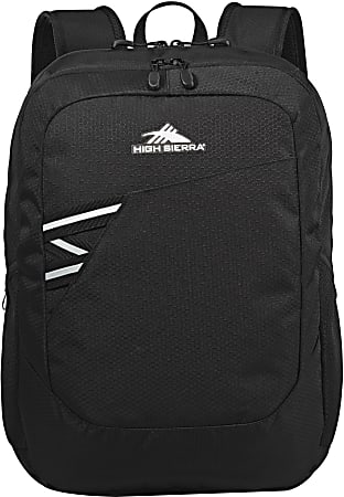 High Sierra Outburst Backpack With 15.6" Laptop Pocket, Black