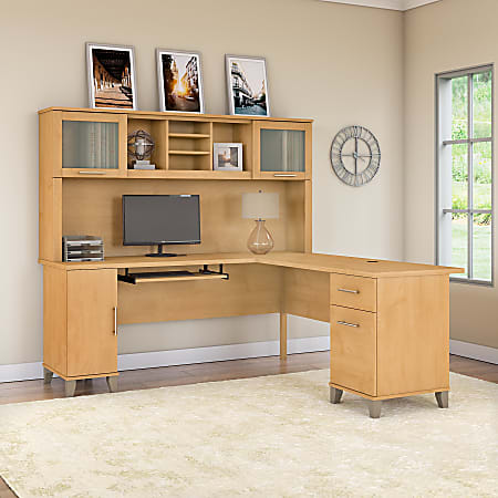 Staples hutch shop desk