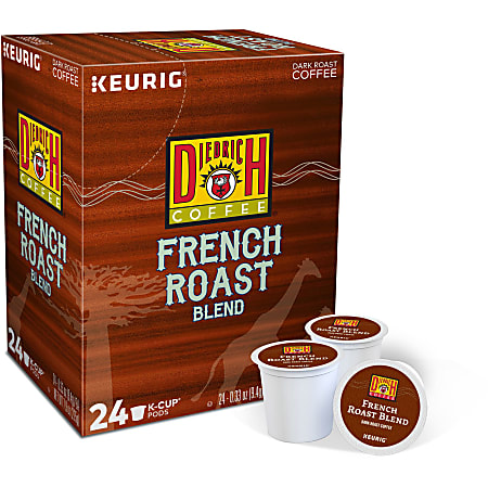 Diedrich Coffee Single-Serve Coffee K-Cup®, French Roast, Carton Of 24