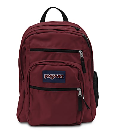 Red and black jansport backpack sale