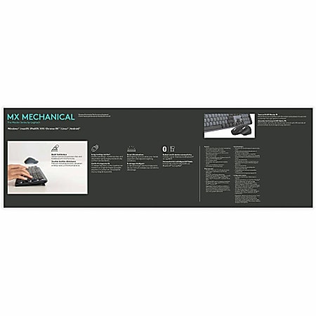 Logitech MX Mechanical Wireless Illuminated Performance Keyboard