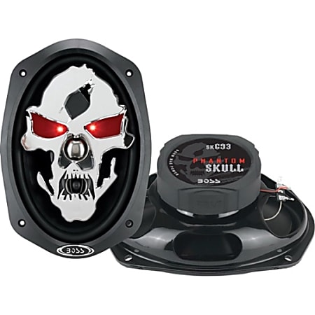 Boss Audio PHANTOM SKULL SK693 600W 3-way Speaker