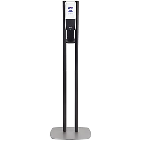 PURELL® ES10 Dispenser Touchless Floor Stand With Automatic Dispenser, Graphite