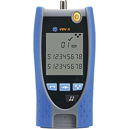 IDEAL VDV II - Voice, Video and Cable Verifier - Wiremap, Voltage Protection, Coaxial Cable Testing, Twisted Pair Cable Testing - Twisted Pair, Coaxial