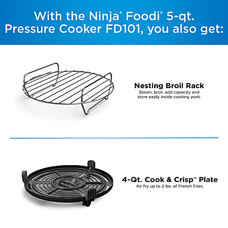 🌟 Ninja Foodi Programmable 10 in 1 *5qt* Pressure Cooker & Air Fryer-  FD101🌟