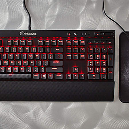 Corsair K70 LUX Mechanical Gaming Keyboard Red LED Cherry MX Brown