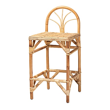 bali & pari Seville Rattan Counter Stool, Natural