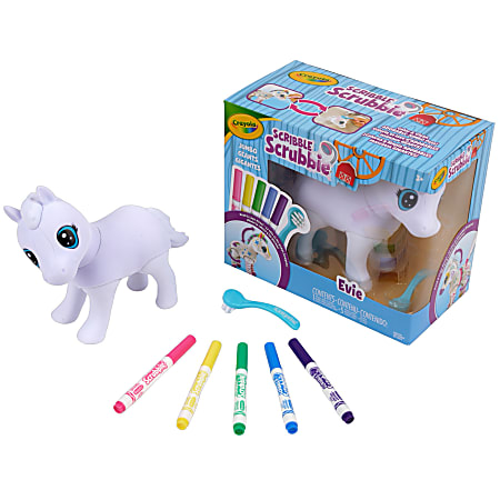 Scribble Scrubbie Jumbo Pony