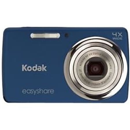 Kodak EasyShare M532 14 Megapixel Compact Camera Blue - Office Depot