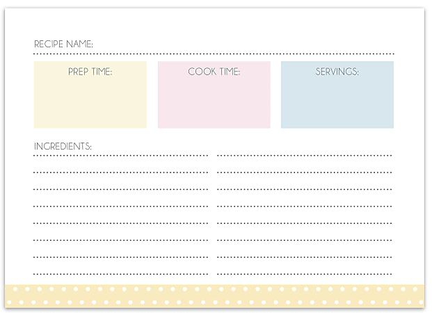 Office Depot® Recipe Cards, 5" x 7", Pack Of 25 Cards