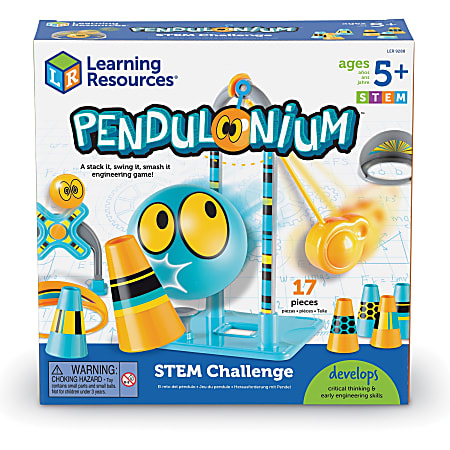 Learning Resources Pendulonium STEM Challenge Set - Theme/Subject: Learning - 5 Year & Up - 17 Pieces