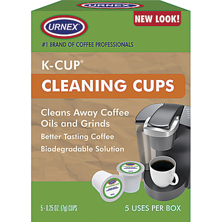 Urnex Single Brewer Cleaning Kit - For Coffee Maker - 0.25 oz - Biodegradable, Phosphate-free, Odorless - 1 Each - Green