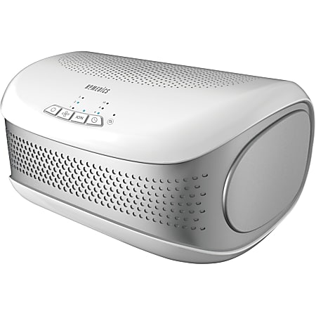 HoMedics AP-DT10WT TotalClean Desktop Air Purifier (White) - HEPA, Ionizer - 429 Sq. ft. - White
