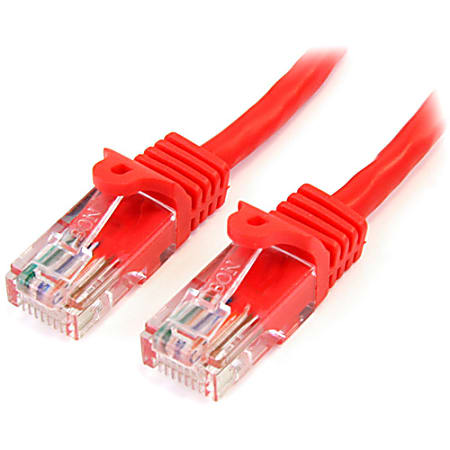 StarTech.com Cat5e Snagless UTP Patch Cable, 50', Red