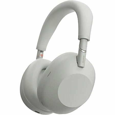 Sony WH-1000XM6Wired/Wireless Noise Canceling Headphones, Stereo, Bluetooth/RF, Over-The-Head, Over-The-Ear, Binaural, Circumaural, Platinum Silver
