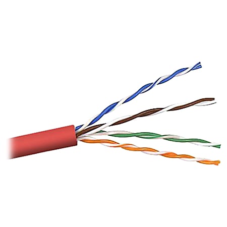 Belkin Cat. 6 UTP Bulk Cable - 1000ft - Red