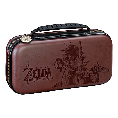 Nintendo Game Traveler The Legend Of Zelda: Breath Of The Wild Deluxe Travel Case For Nintendo Switch Lite, Brown