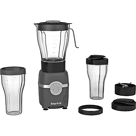 Starfrit High-Powered Blender (900W) - 900 W - 1.59 quart - 4 Speed Setting(s) - 2 Blades - 2 Cup