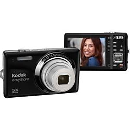 Kodak M23 14 Megapixel 5X Optical Zoom Black Digital Camera