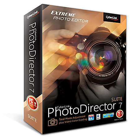 CyberLink PhotoDirector 7 Suite (Windows), Download Version