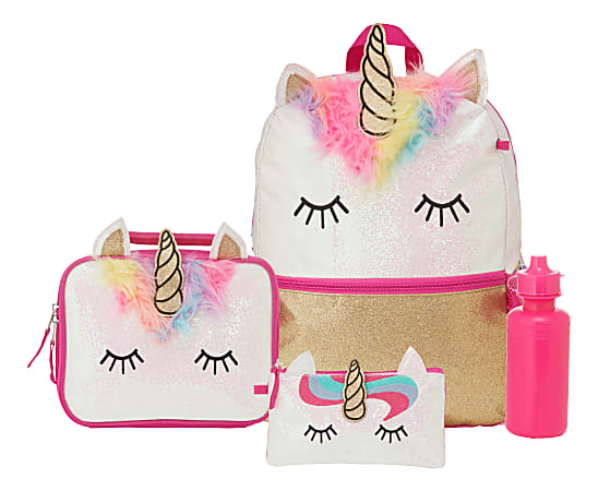 Unicorn backpack set clearance