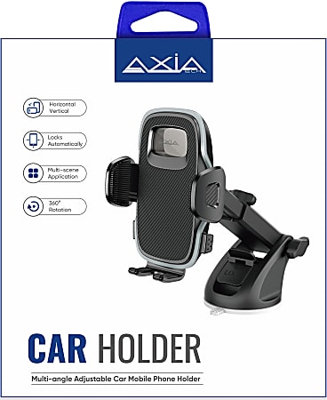 Argom Tech Cell Phone Car Mount, Black