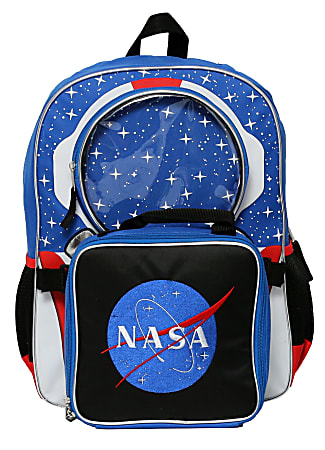 Accessory Innovations NASA Astronaut Backpack With Lunch Kit, Multicolor